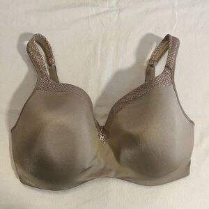 Playtex Secrets Underwire Smoothing Balconette T-Shirt Bra 38DDD Brown Tan 4823
